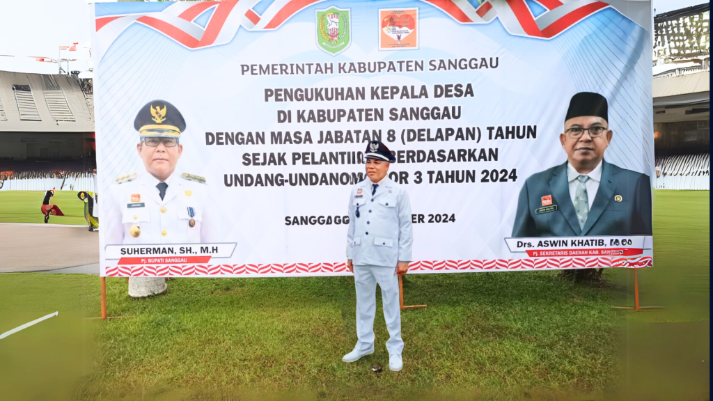 Kepala Desa Cempedak Dikukuhkan Kembali sebagai Kepala Desa di Kabupaten Sanggau